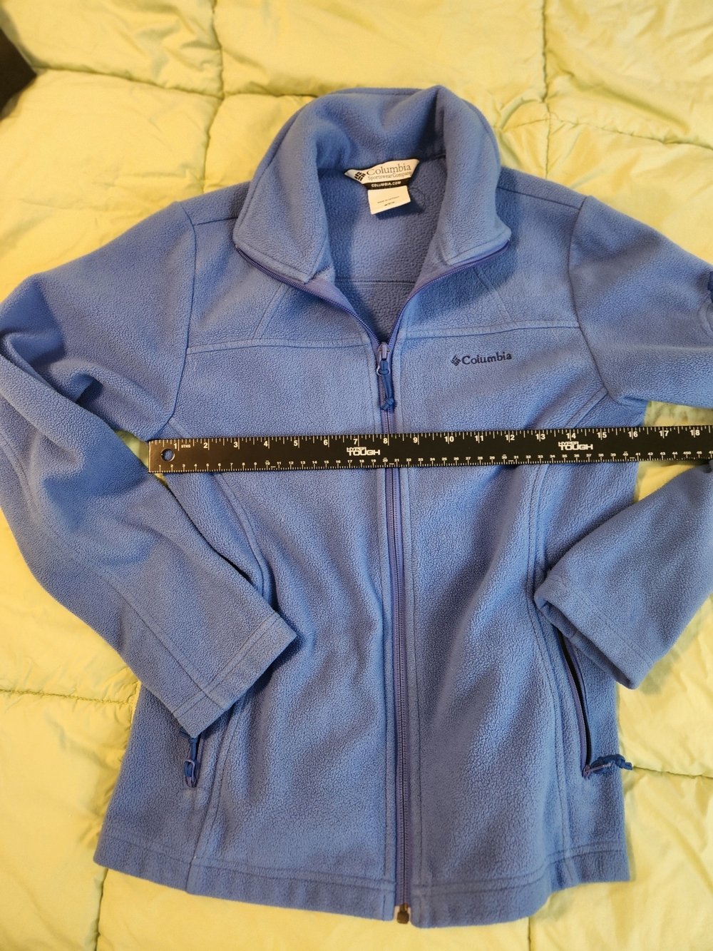 Columbia Women's Periwinkle Blue Full-Zip Fleece Jacket